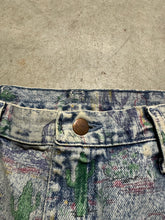 Load image into Gallery viewer, Vintage Wrangler Cactus Aztec 1990s Womens Cowboy Cut Jeans (30x33)
