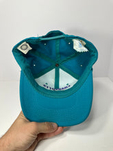 Load image into Gallery viewer, Vintage Charlotte Hornets 1980s Logo Snapback Hat
