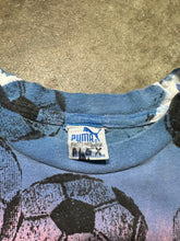 Load image into Gallery viewer, Vintage Puma La Qualita Nello 90s Soccer Futbol All Over Print Tee (Boxy Large)
