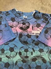 Load image into Gallery viewer, Vintage Puma La Qualita Nello 90s Soccer Futbol All Over Print Tee (Boxy Large)
