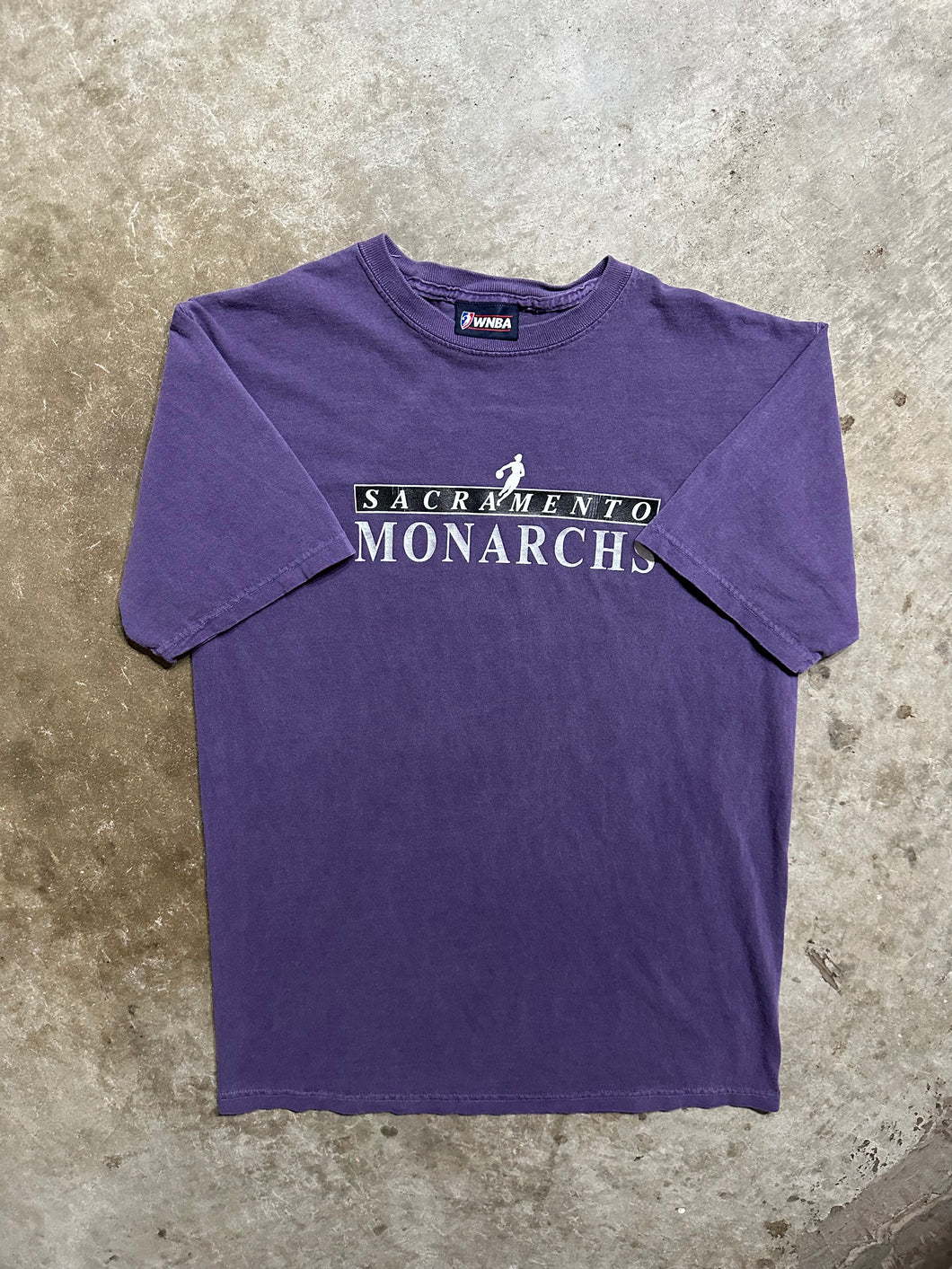 Vintage Sacramento Monarchs WNBA Tee (Large)