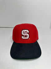Load image into Gallery viewer, Vintage NC State Wolfpack Block Logo Snapback Hat
