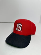 Load image into Gallery viewer, Vintage NC State Wolfpack Block Logo Snapback Hat

