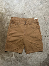 Load image into Gallery viewer, 00&#39;s Carhartt Canvas Dark Khaki Utility Shorts (31)
