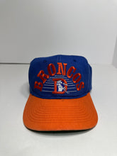 Load image into Gallery viewer, Vintage Denver Broncos Arch Script 1990s Snapback Hat
