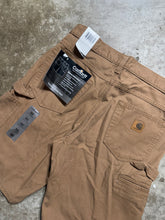 Load image into Gallery viewer, 00&#39;s Carhartt Canvas Dark Khaki Utility Shorts (30)
