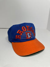 Load image into Gallery viewer, Vintage Denver Broncos Arch Script 1990s Snapback Hat
