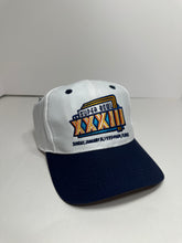 Load image into Gallery viewer, Vintage Super Bowl XXXIII 1999 Denver Broncos Snapback Hat
