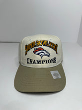 Load image into Gallery viewer, Vintage Denver Broncos Super Bowl Champions Two Tone Snapback Hat
