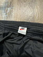 Load image into Gallery viewer, Vintage Nike Black Nylon Track Pants (Large)
