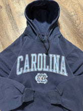 Load image into Gallery viewer, Vintage UNC Tar Heels Carolina Spell Out Soffe Pullover Hoodie (Medium)
