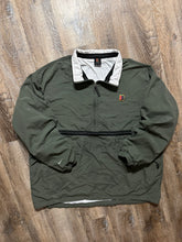 Load image into Gallery viewer, Vintage Nike Tennis Challenge Court 1990s Army Green Pullover Jacket (XL)
