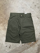 Load image into Gallery viewer, 00&#39;s Carhartt Olive Green Canvas Work Shorts (28)
