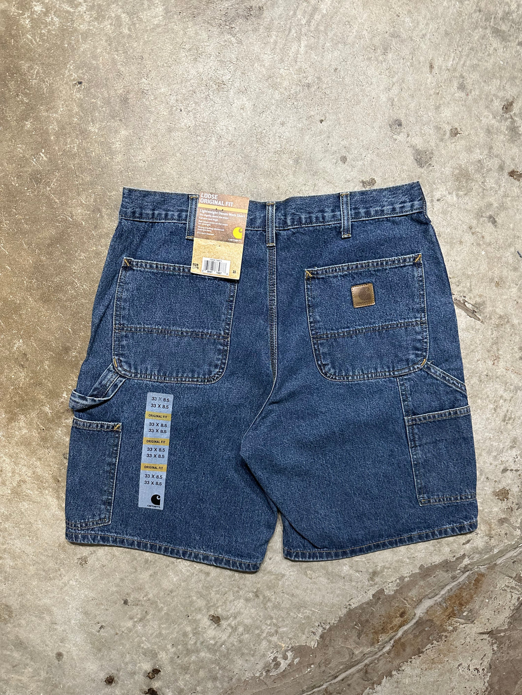 00's Carhartt Deepstone Denim Work Jorts (33)