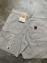 Load image into Gallery viewer, 00&#39;s Carhartt Tan Canvas Work Shorts (31)
