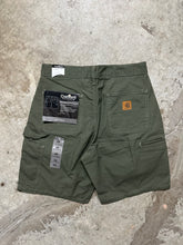 Load image into Gallery viewer, 00&#39;s Carhartt Olive Green Work Shorts (29)
