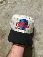 Load image into Gallery viewer, Vintage Planet Hollywood New York Pinstripe SnapBack Hat
