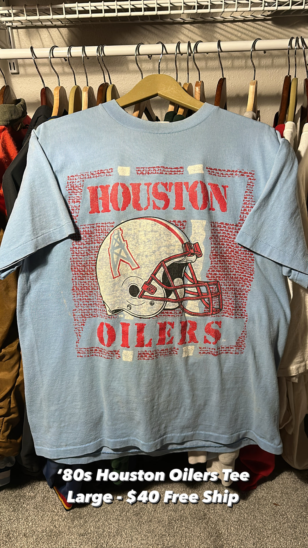 Vintage Oilers Tee