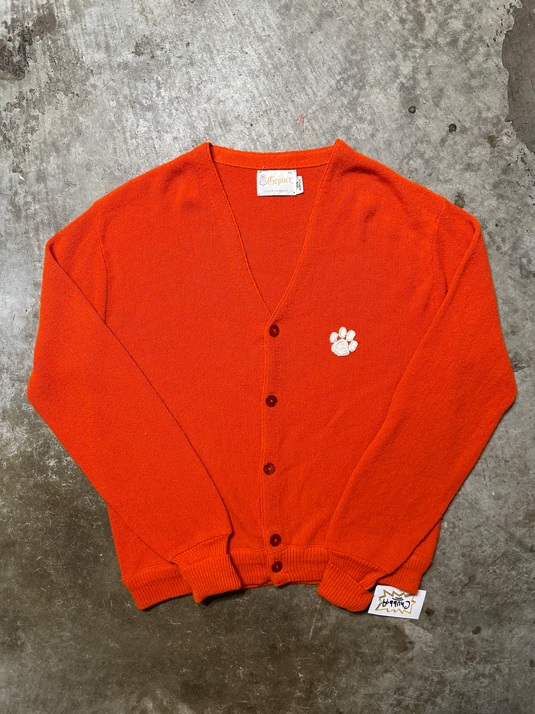 Vintage Clemson Tigers 90s Cardigan (Large)