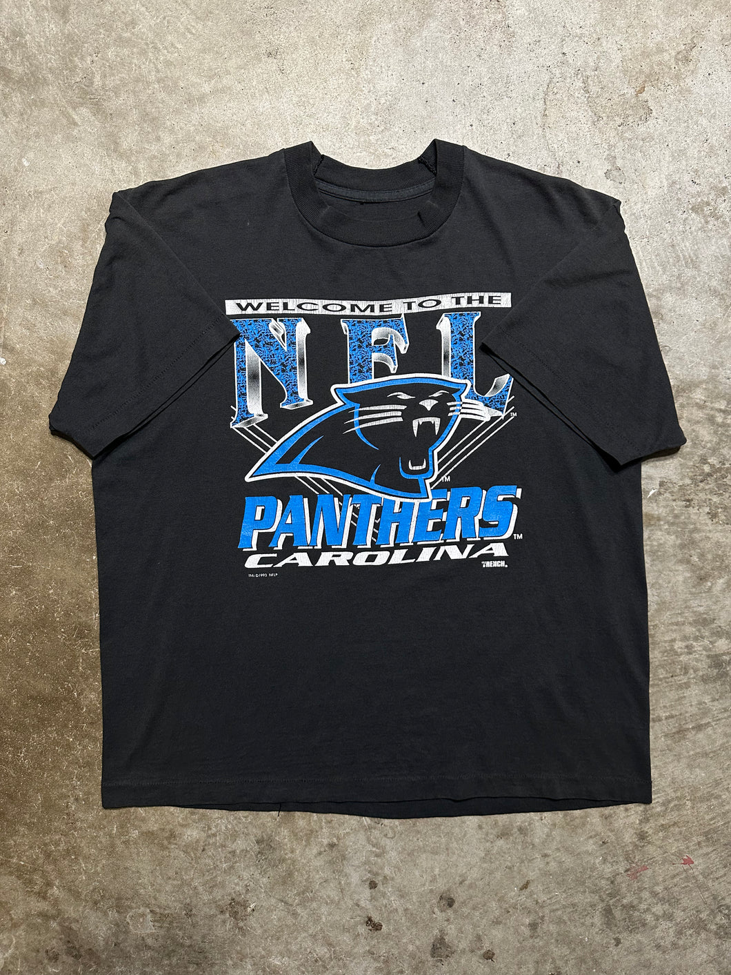 Vintage Carolina Panthers Welcome to the NFL Tee (Boxy XL)