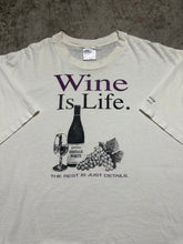 Load image into Gallery viewer, Vintage Wine Is Life Tee (XXL)
