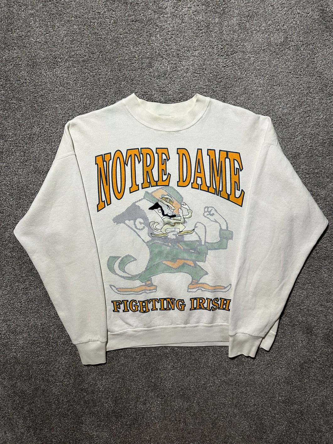 Vintage Notre Dame Fighting Irish Sweatshirt (Boxy Large)