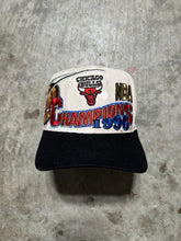 Load image into Gallery viewer, Vintage Chicago Bulls 1996 Champions SnapBack Hat
