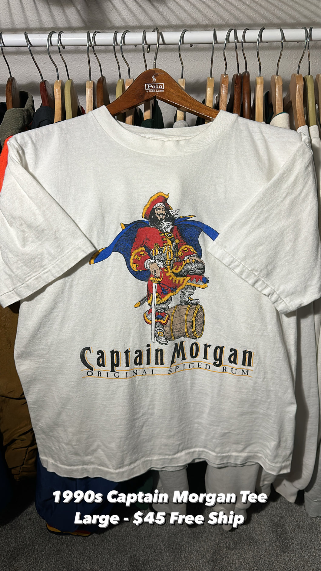 ‘90s Captain Morgan Tee