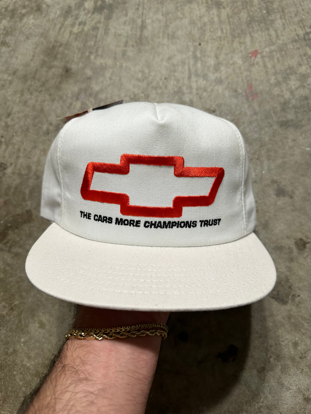 Vintage Chevy Bow tie Dale Earnhardt Hat