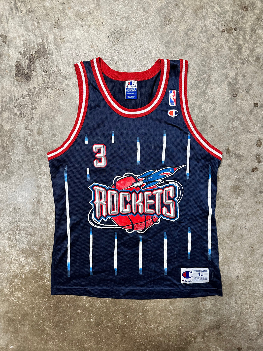 Steve francis hot sale houston rockets jersey