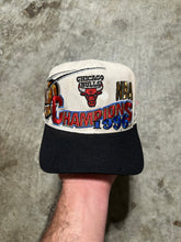 Load image into Gallery viewer, Vintage Chicago Bulls 1996 Champions SnapBack Hat
