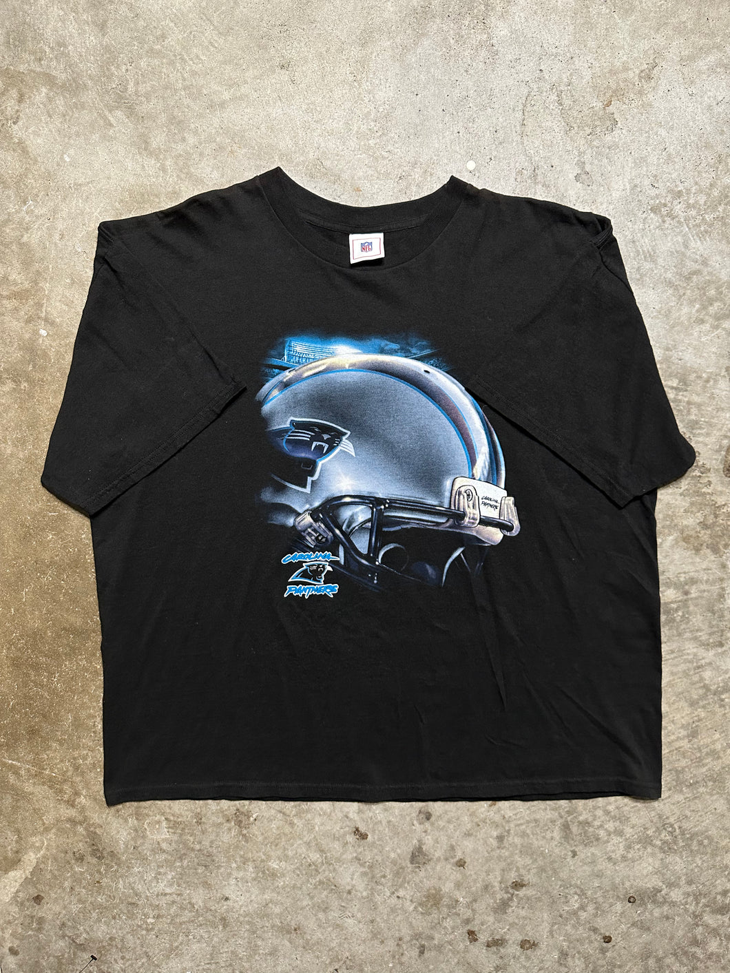 Vintage Carolina Panthers Helmet Tee (XXL)