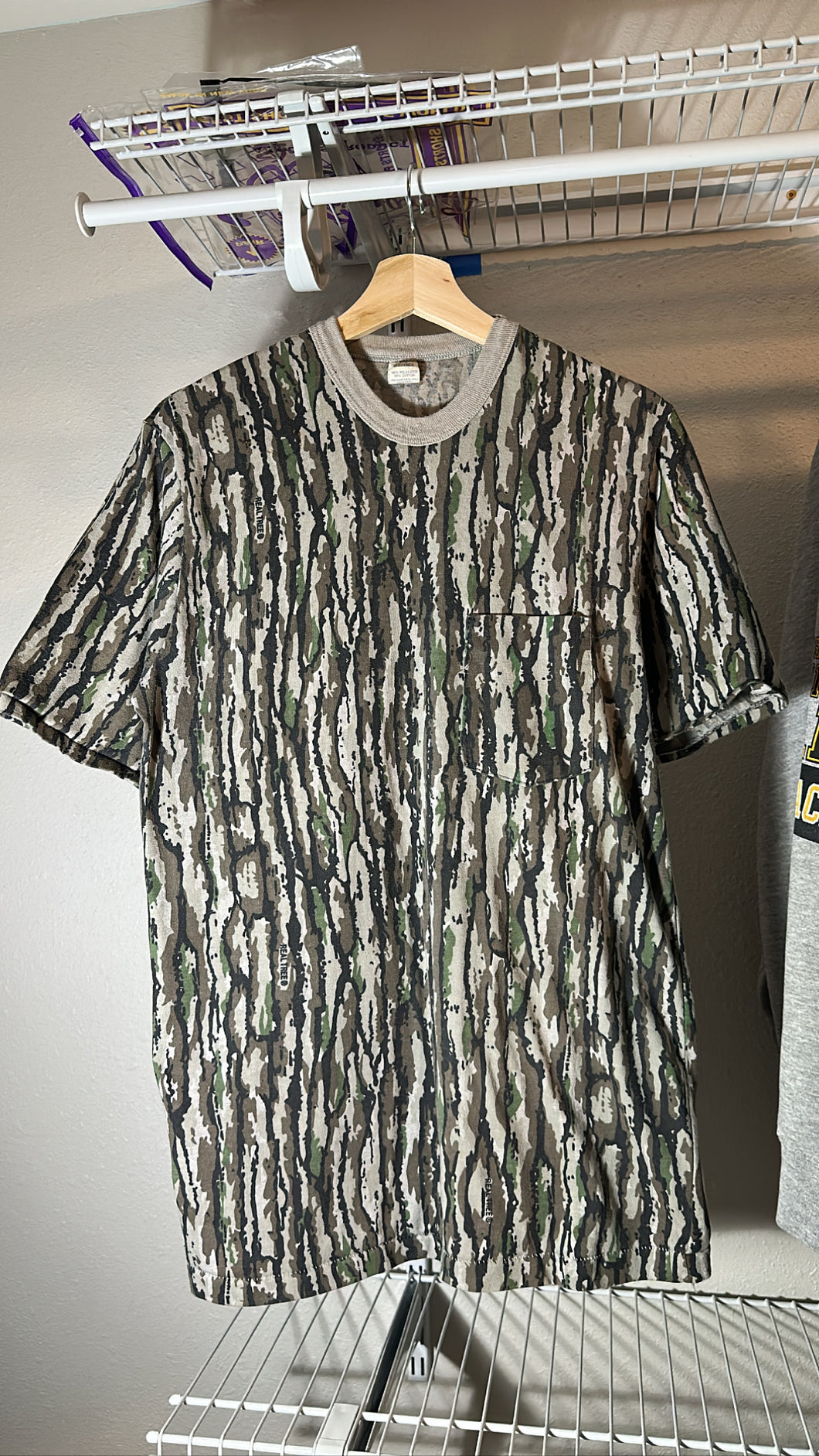 Vintage Camo Blank Tee