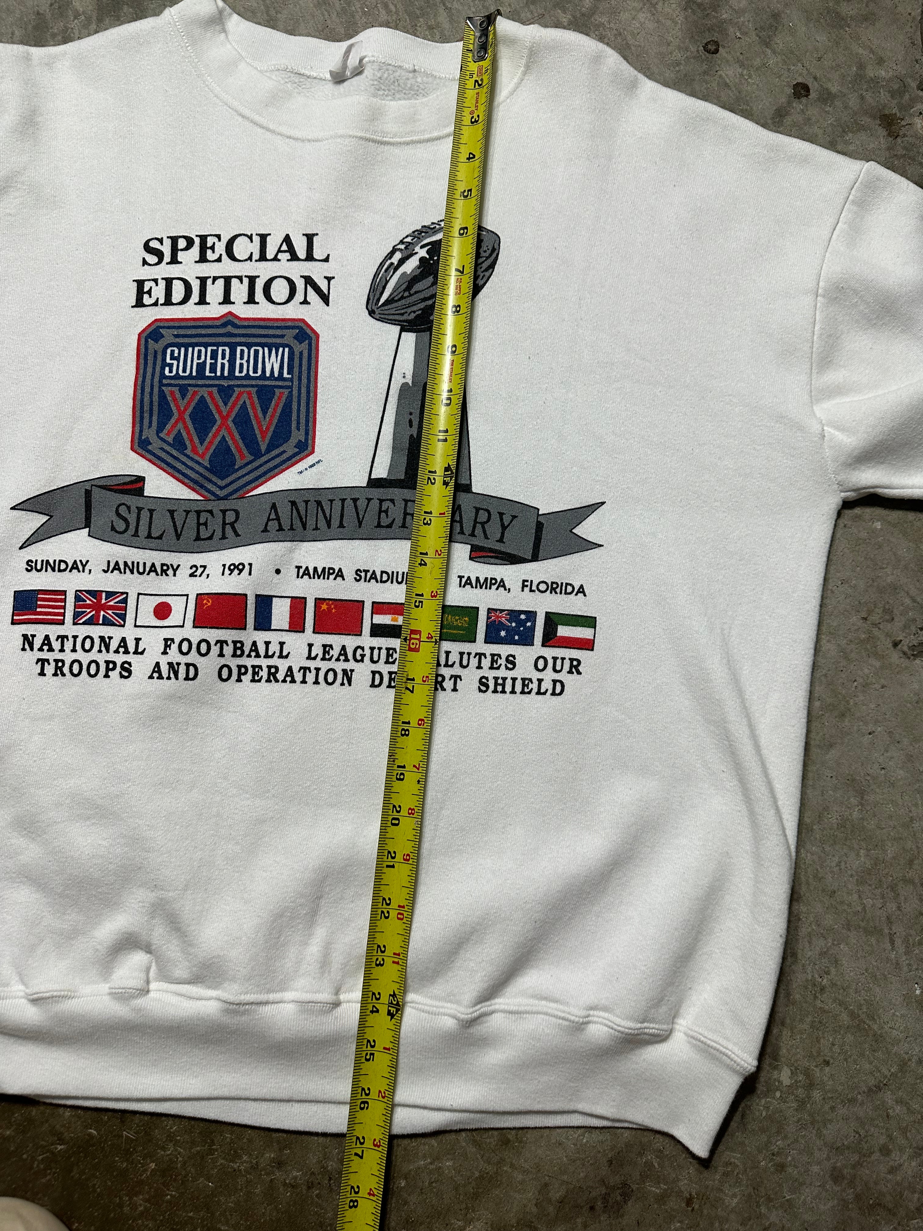 Vintage Super Bowl Special Edition Desert Storm Sweatshirt (Large) – Chubba  Vintage