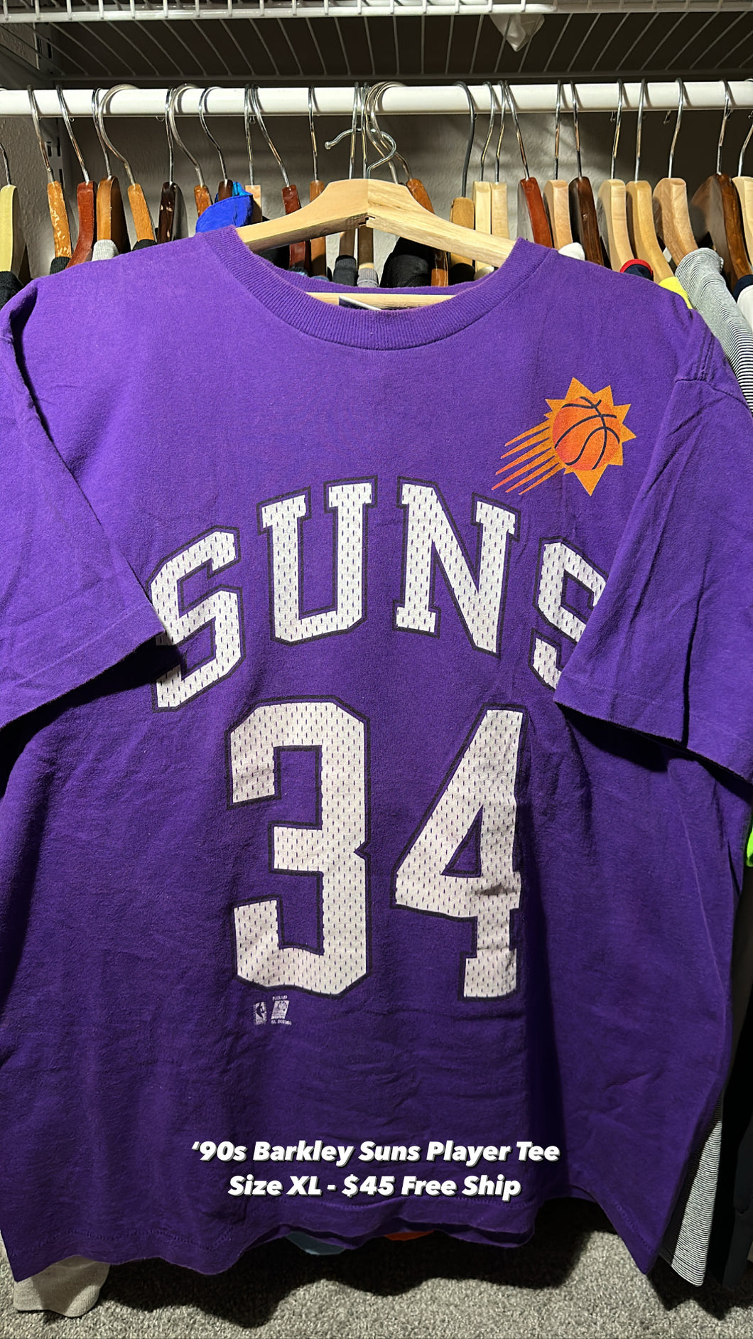 Vintage Suns Barkley Tee