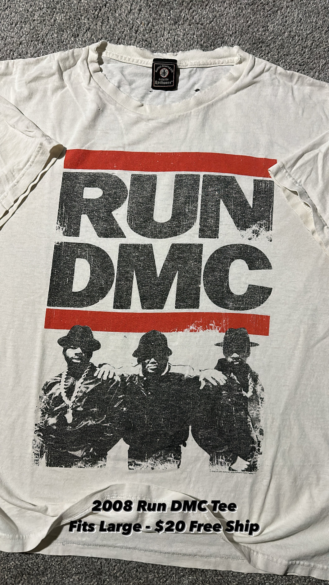 Vintage Run DMC Tee