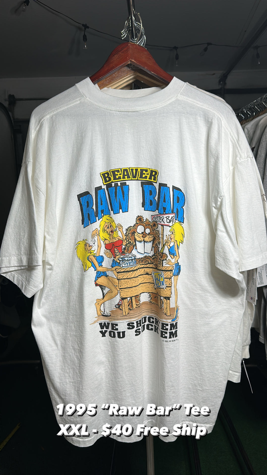 Vintage Raw Bar Tee