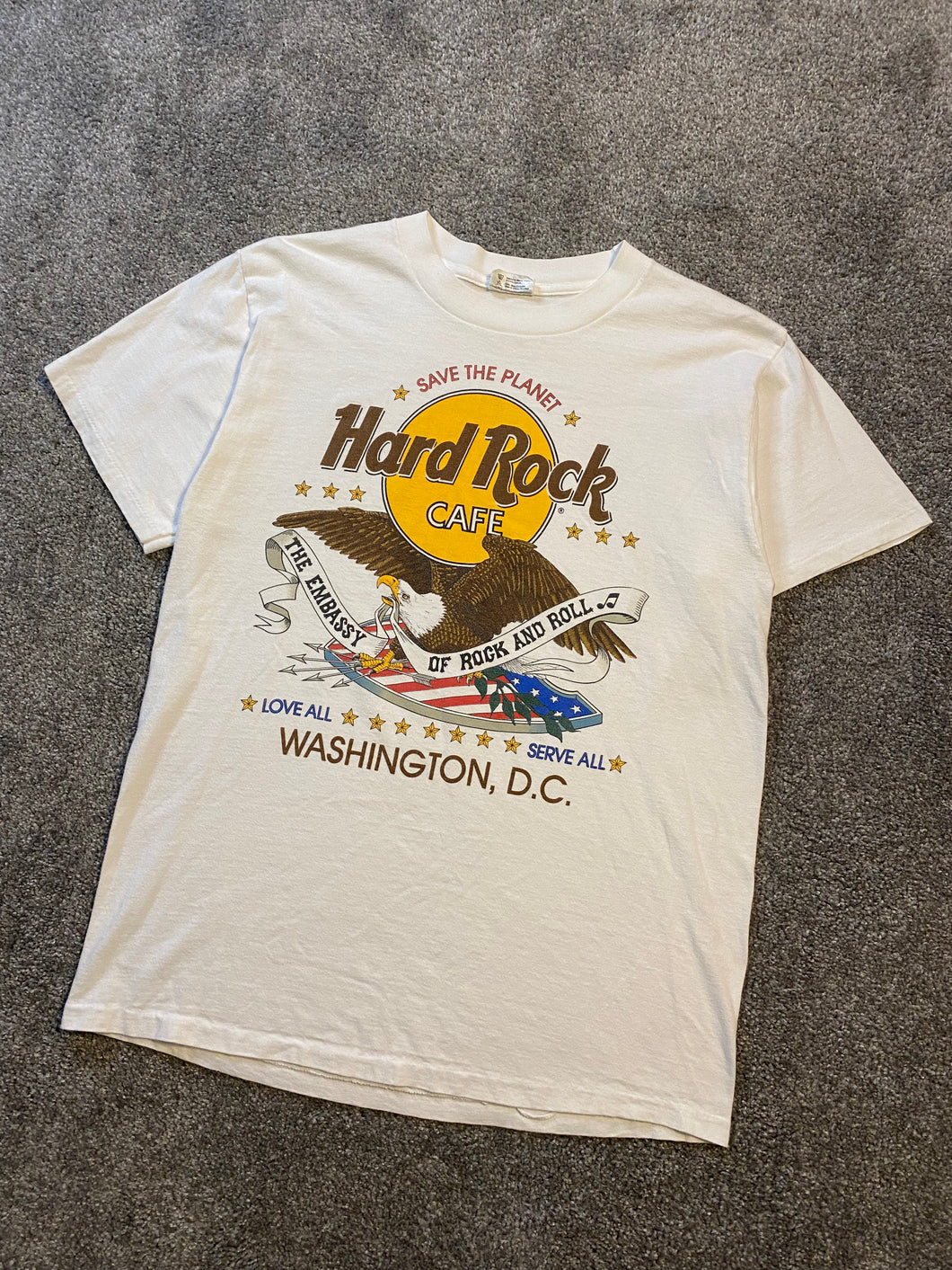 Vintage Hard Rock Cafe Washington DC Tee Shirt - Big Medium