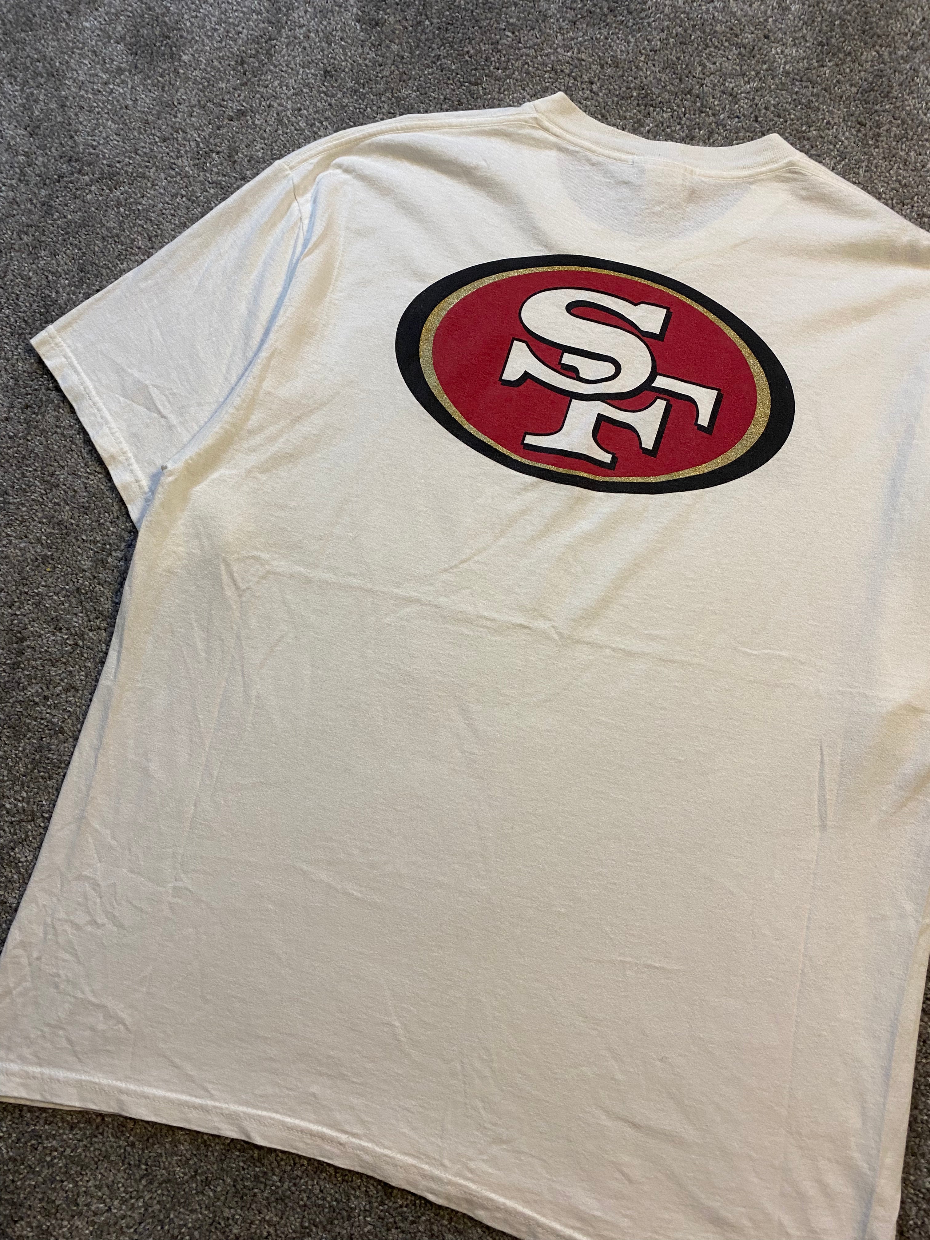 San Francisco 49ers T Shirt  Vintage 49ers Logo Graphic Tee