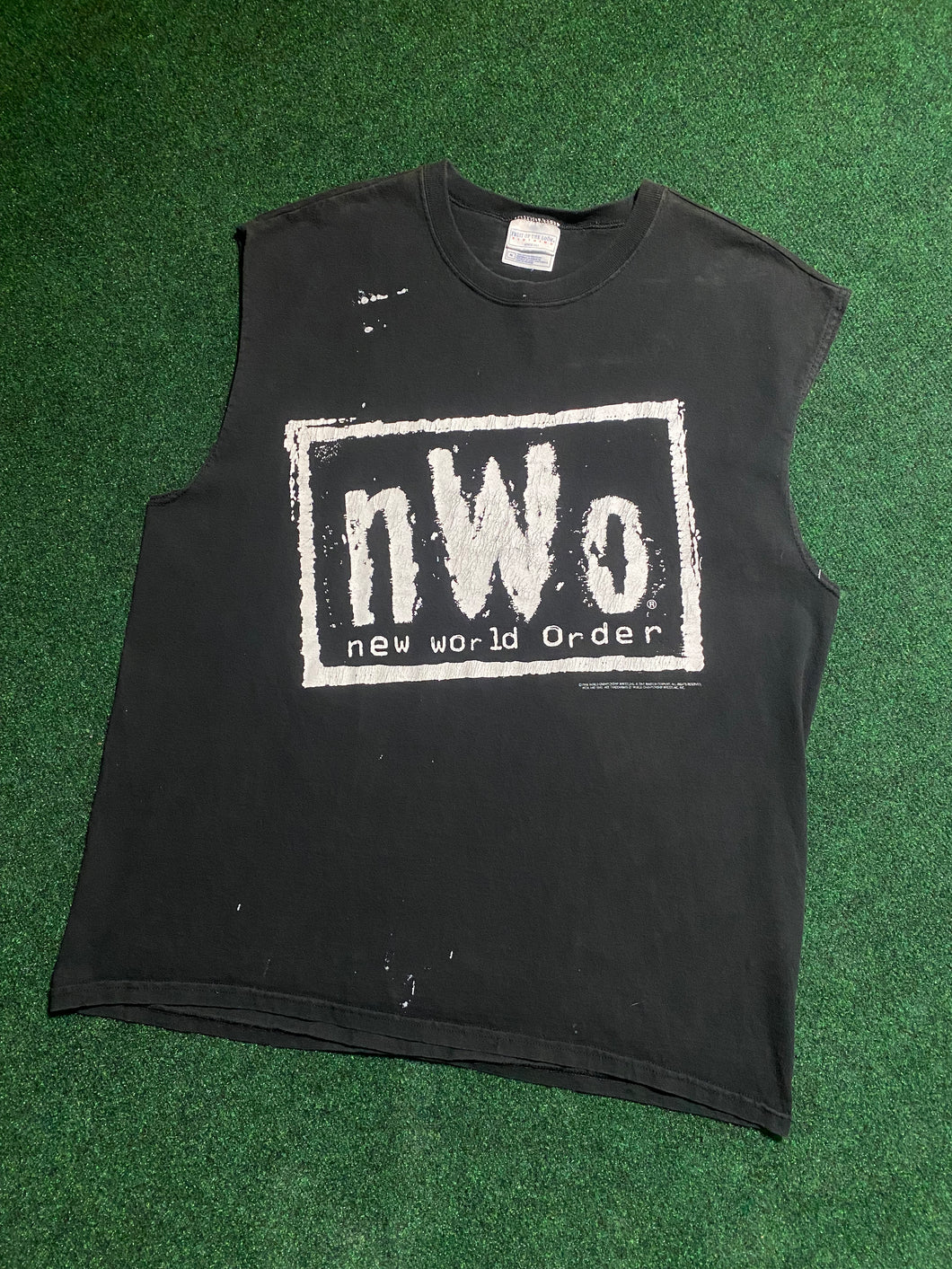 Vintage NWO New World Order Wrestling Sleeveless Shirt - XL