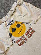 Load image into Gallery viewer, Vintage Don’t Know Don’t Care Smiley Face Tee Shirt - XL
