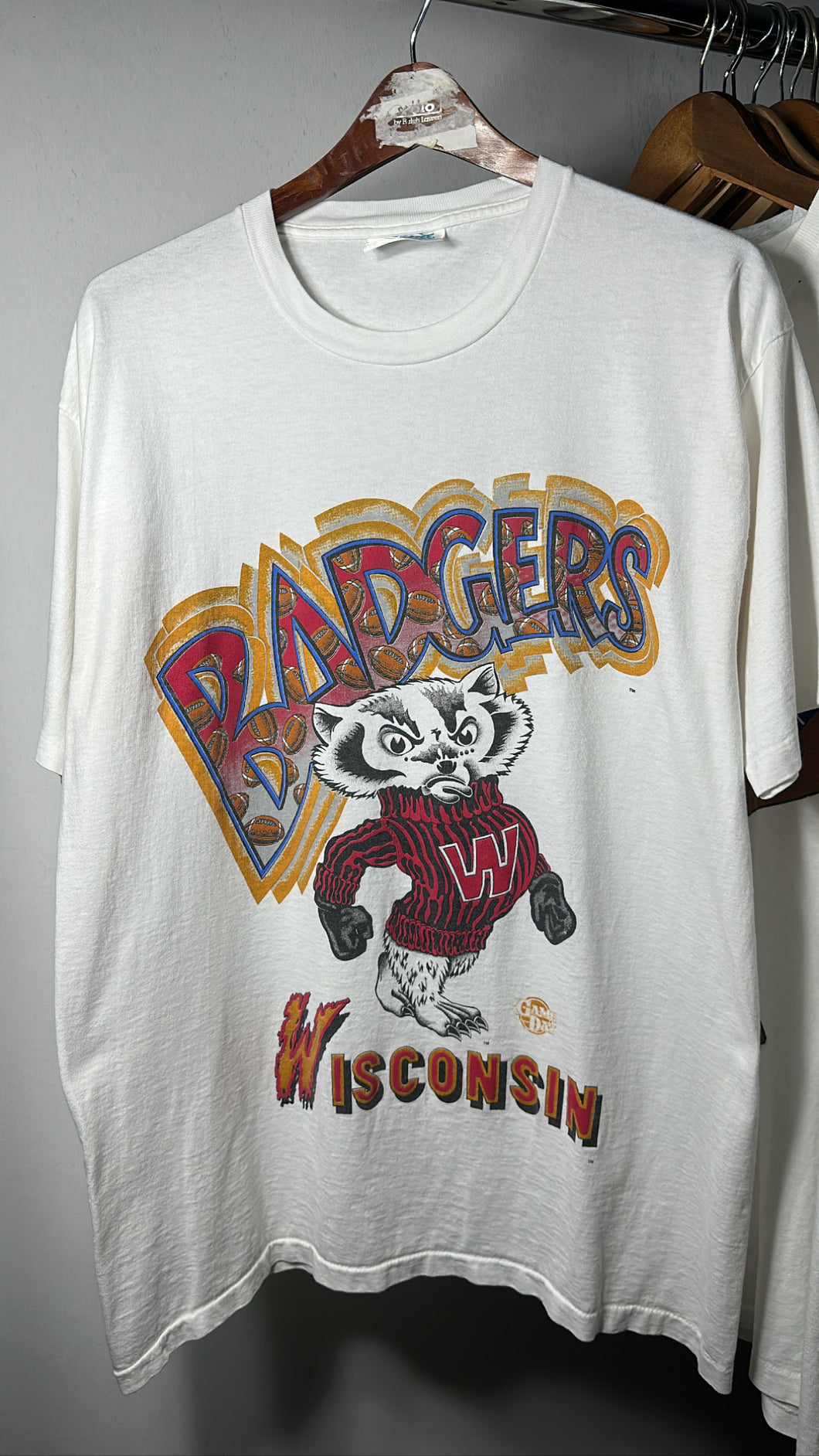 Vintage Wisconsin Badgers Tee