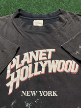 Load image into Gallery viewer, Vintage Planet Hollywood Thrashed and Faded Tee - XL
