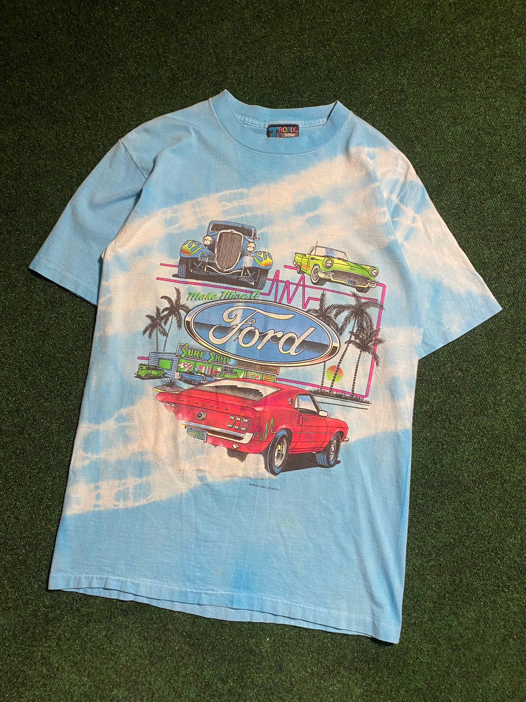 Vintage Ford “Make Mine a Ford” Tie Dye Tee - Medium