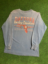Load image into Gallery viewer, Vintage 1995 Daytona Harley Davidson Long Sleeve Tee - Medium
