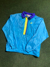 Load image into Gallery viewer, Vintage ‘90s Nike Color Blocked Lightweight Windbreaker Jacket - Large
