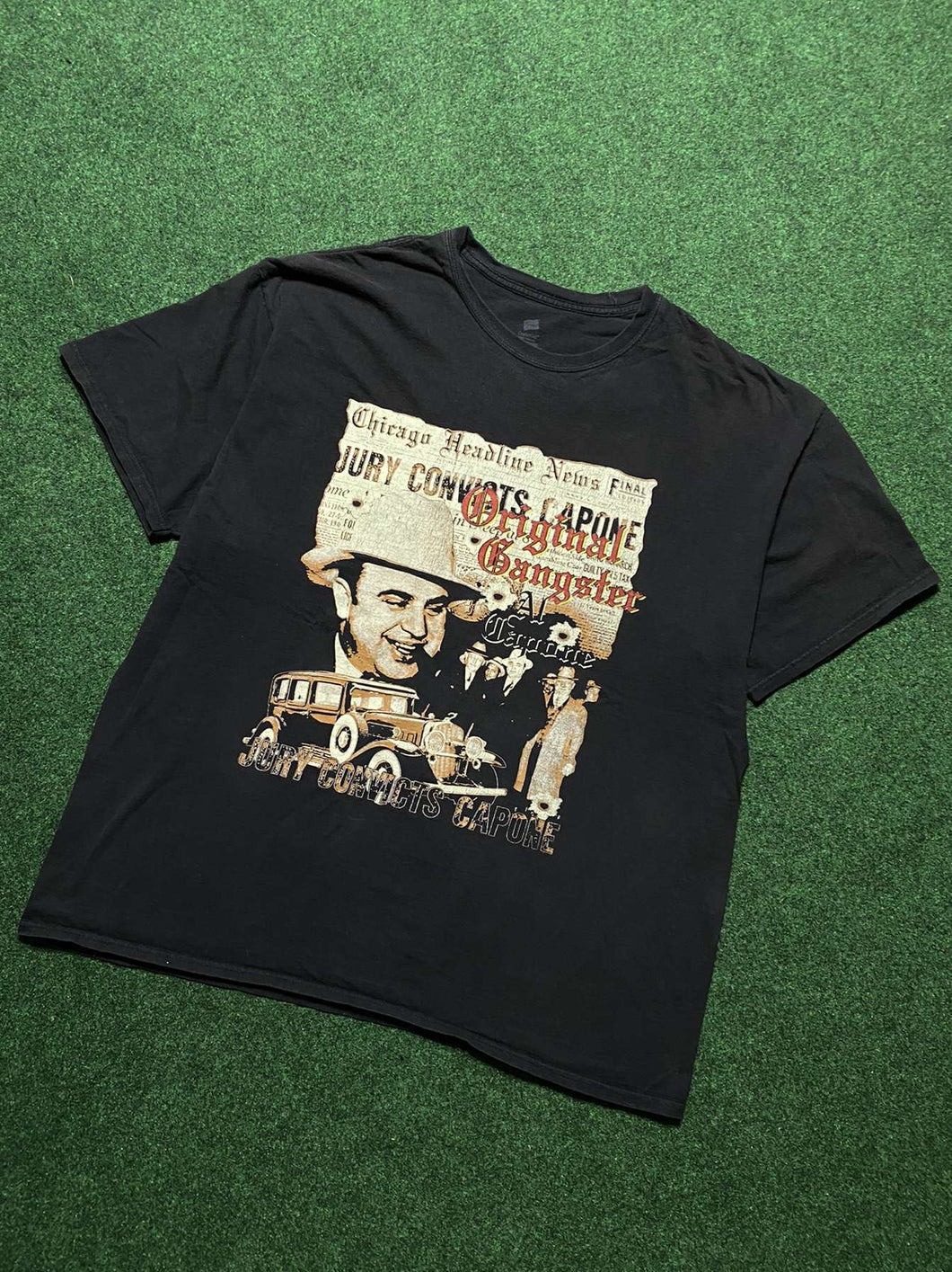 Al Capone Chicago News Tee - XL