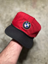 Load image into Gallery viewer, Vintage BMW Pinstripe SnapBack Hat
