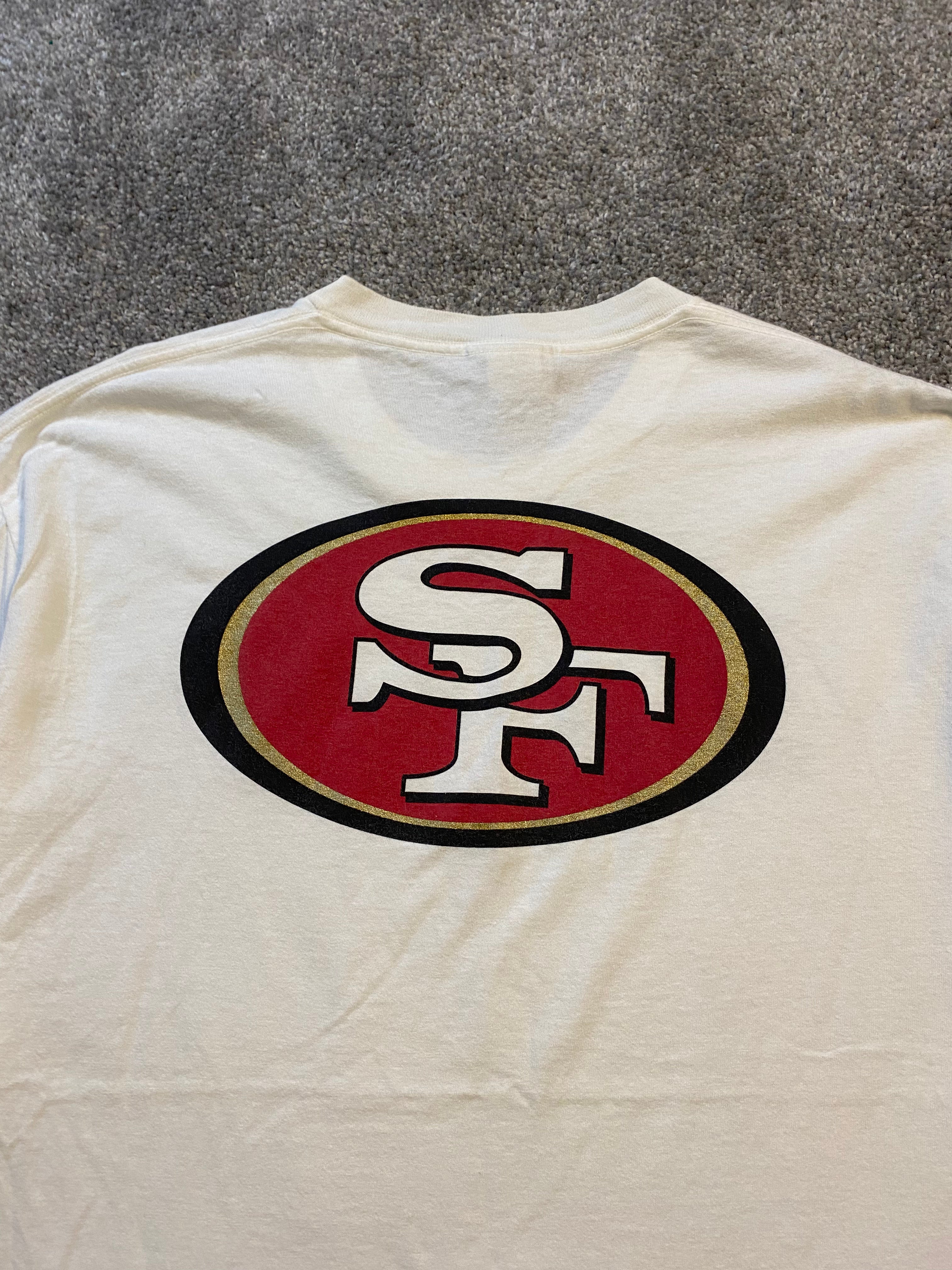 Vintage 1990's Nike 49ers Graphic Tee Shirt - Large – Chubba Vintage