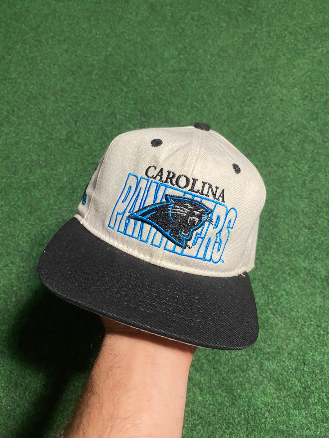 Vintage Carolina Panthers Spell Out SnapBack